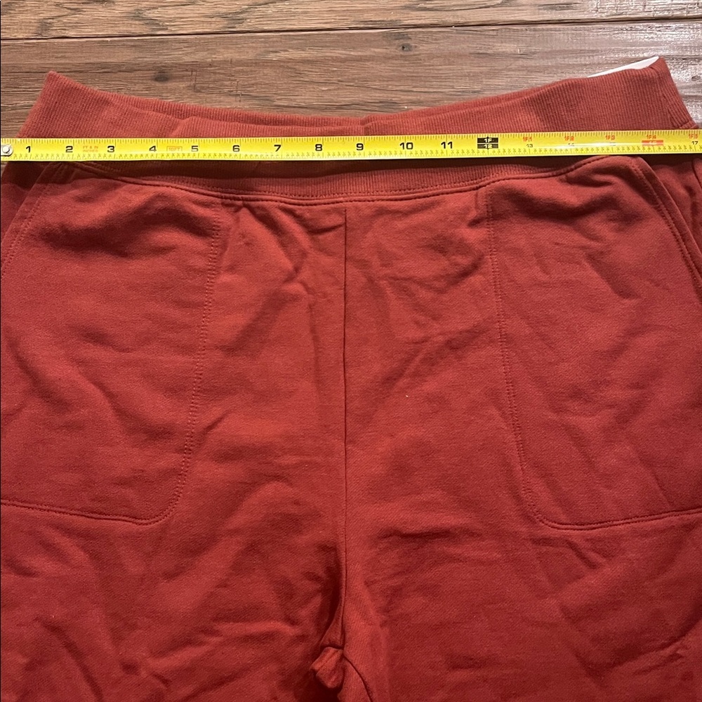 Nike Yoga Luxe Women's Cropped Fleece Pants Size M - Picture 7 of 8